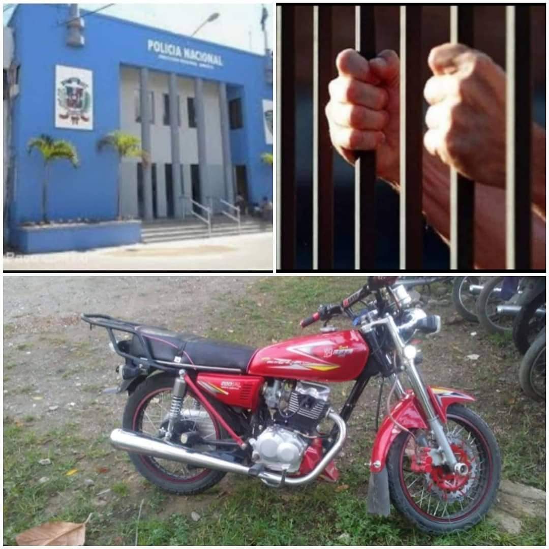 Apresado hombre de 63 años con motocicleta sustraída en el Distrito Municipal  el Puerto  de San Pedro  de Macorís 