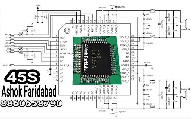 45S Audio Ic Diagram Datasheet