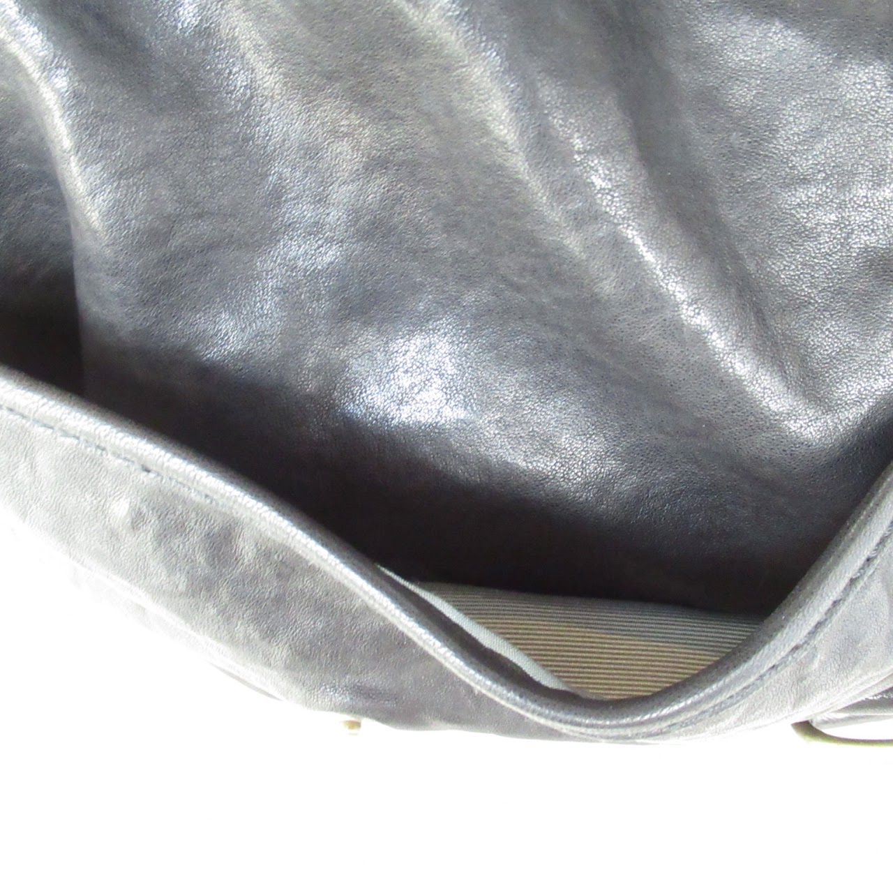 Theory Large Leather Shoulder Bag