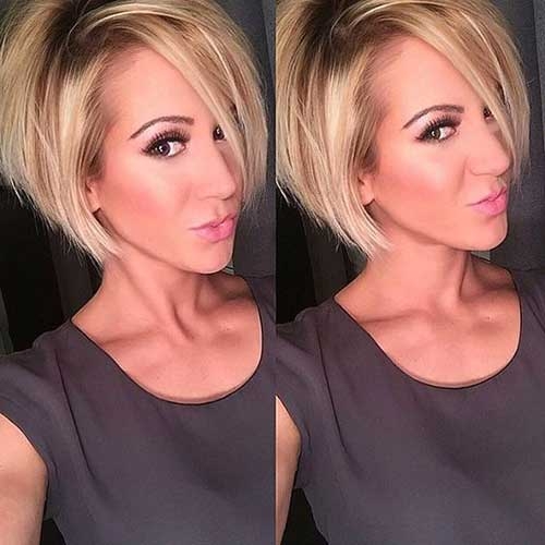 Gorgeous Graduated Blonde Bob Style - Fashion 2D