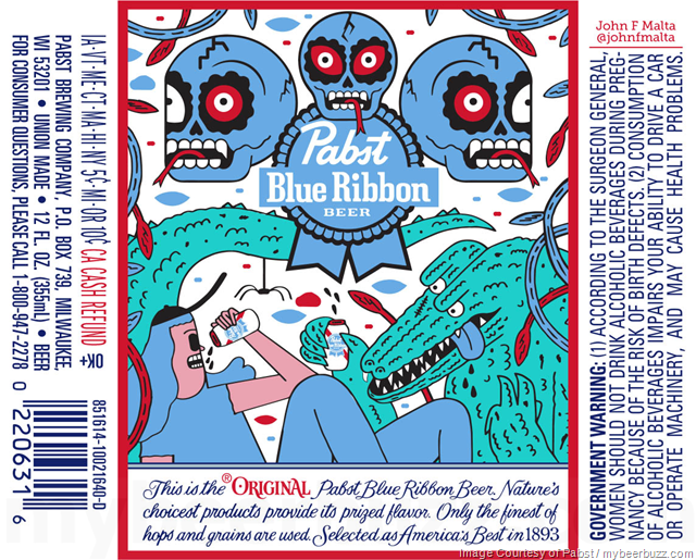 Pabst Blue Ribbon - 2018 Art Cans