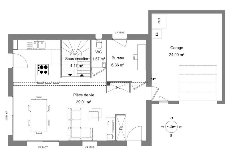  Vente Terrain à bâtir - à Lorette (42420) 