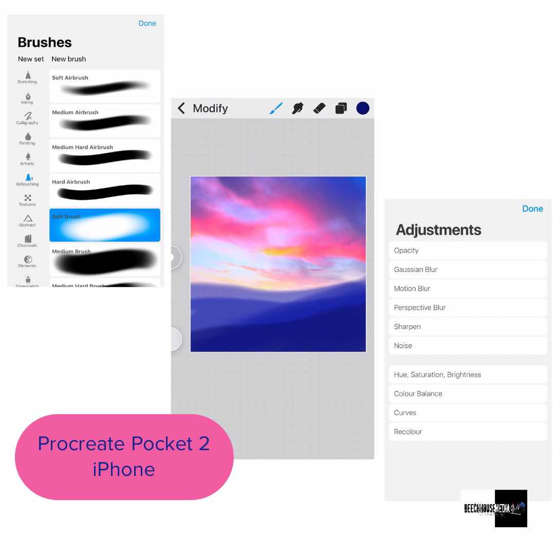 procreate pocket 2 iPhone