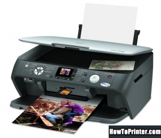 Reset Epson CX7800 printer by Resetter program