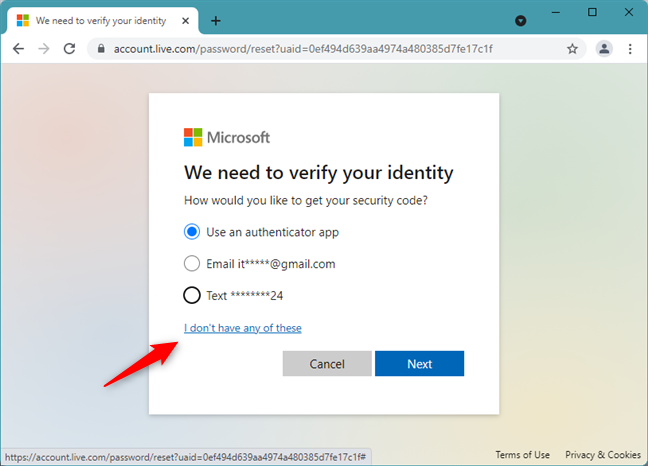 セキュリティコードを取得できない場合にMicrosoftアカウントを回復する方法