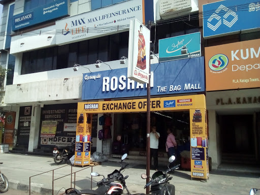 Roshan, a7, Thillai Nagar Main Rd, Srinivasapuram, Thillai Nagar, Tiruchirappalli, Tamil Nadu 620018, India, Luggage_Shop, state TN