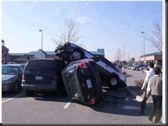 Parking in Russia....Good Job!