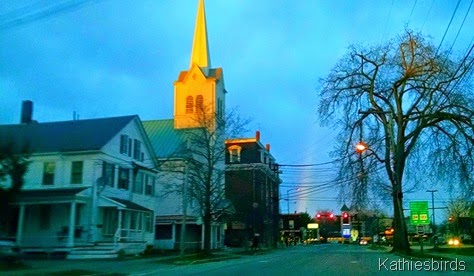 4-28-15 Storm lighting and a rainbow in Brunswick