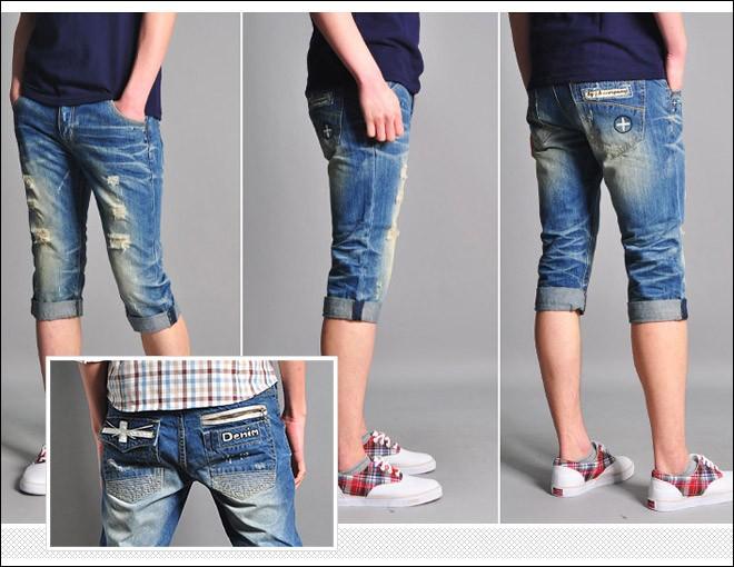 Biến hóa các sắc màu thời trang với quần short jean nam đẹp như sao Quan-short-jean-nam%2B%25282%2529