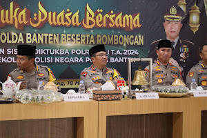 Kapolda Banten Laksanakan Buka Bersama dan Taraweh Keliling di SPN Polda Banten