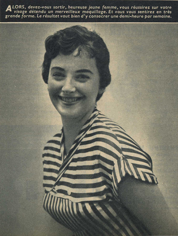 Article médical vintage : Masque de toile... peau de velours ! - Pour vous Madame, pour vous Monsieur, des publicités, illustrations et rédactionnels choisis avec amour dans des publications des années 50, 60 et 70. Popcards Factory vous offre des divertissements de qualité. Vous pouvez également nous retrouver sur www.popcards.fr et www.filmfix.fr   - For you Madame, for you Sir, advertising, illustrations and editorials lovingly selected in publications from the fourties, the sixties and the seventies. Popcards Factory offers quality entertainment. You may also find us on www.popcards.fr and www.filmfix.fr