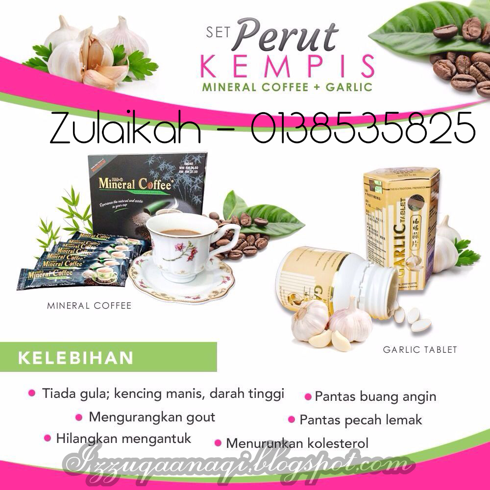  PETUA  KEMPIS  PERUT  KURUS MIN KAFFE GARLIC HARGA 