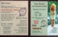 Becky Bees menu 3