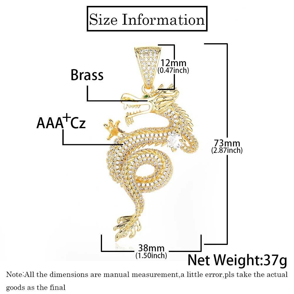 Title 1, Heren Zodiac Draken Hanger Trui Ketting Uniek s...