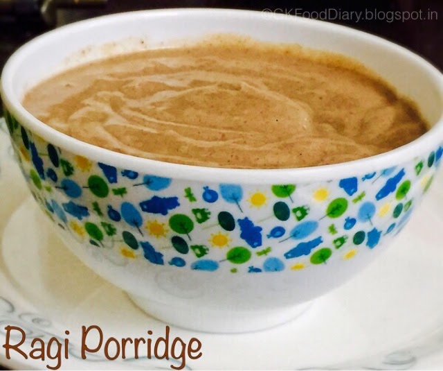 Finger Millet Porridge Recipe