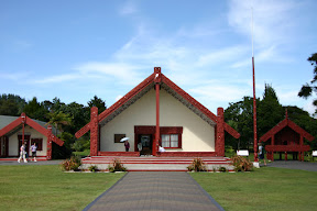 Maori village at Te Puia