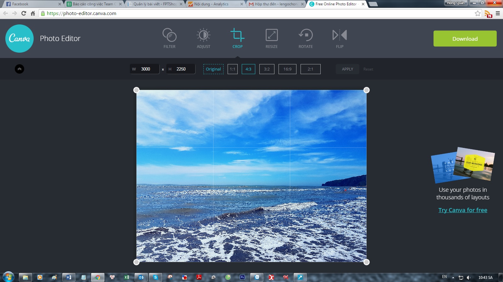 Canva Photo Editor