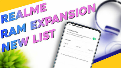Realme Ram Expansion New device list