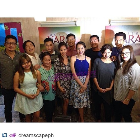 Doble Kara cast with director Manny Palo