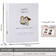 Album ảnh 6x9 đựng 200 ảnh, mẫu Happy Family trắng tấm bìa cứng siêu đẹp tại In Ảnh Theo Yêu Cầu