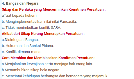 Akibat dari sikap kurang menerapkan persatuan di lingkungan keluarga