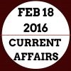 Current affairs 2016