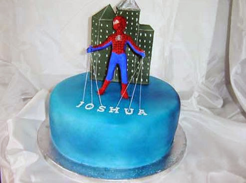 Spiderman Birthday Cakes