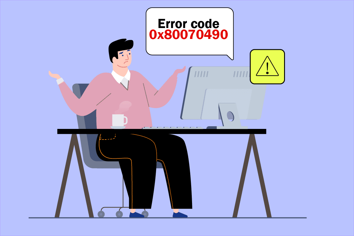 Arreglar el código de error 0x80070490 en Windows 10