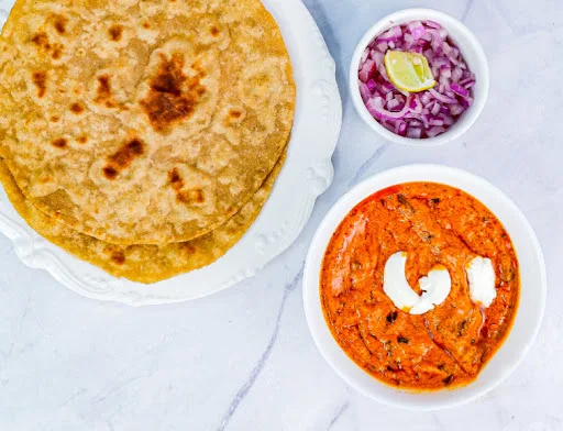 Butter Chicken & Whole Wheat Paratha (3 Parathas)