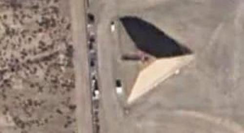 Area 51 Builds Massive Alien Pyramid