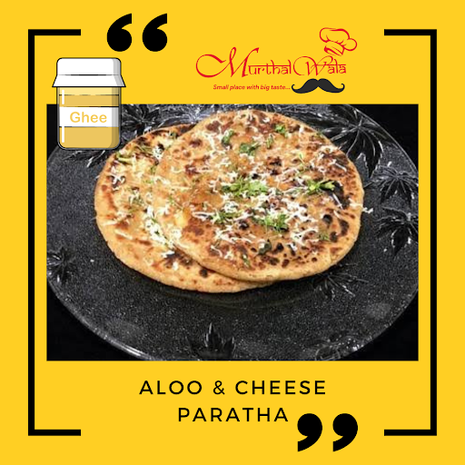 Aloo & Cheese (Desi Ghee) Paratha