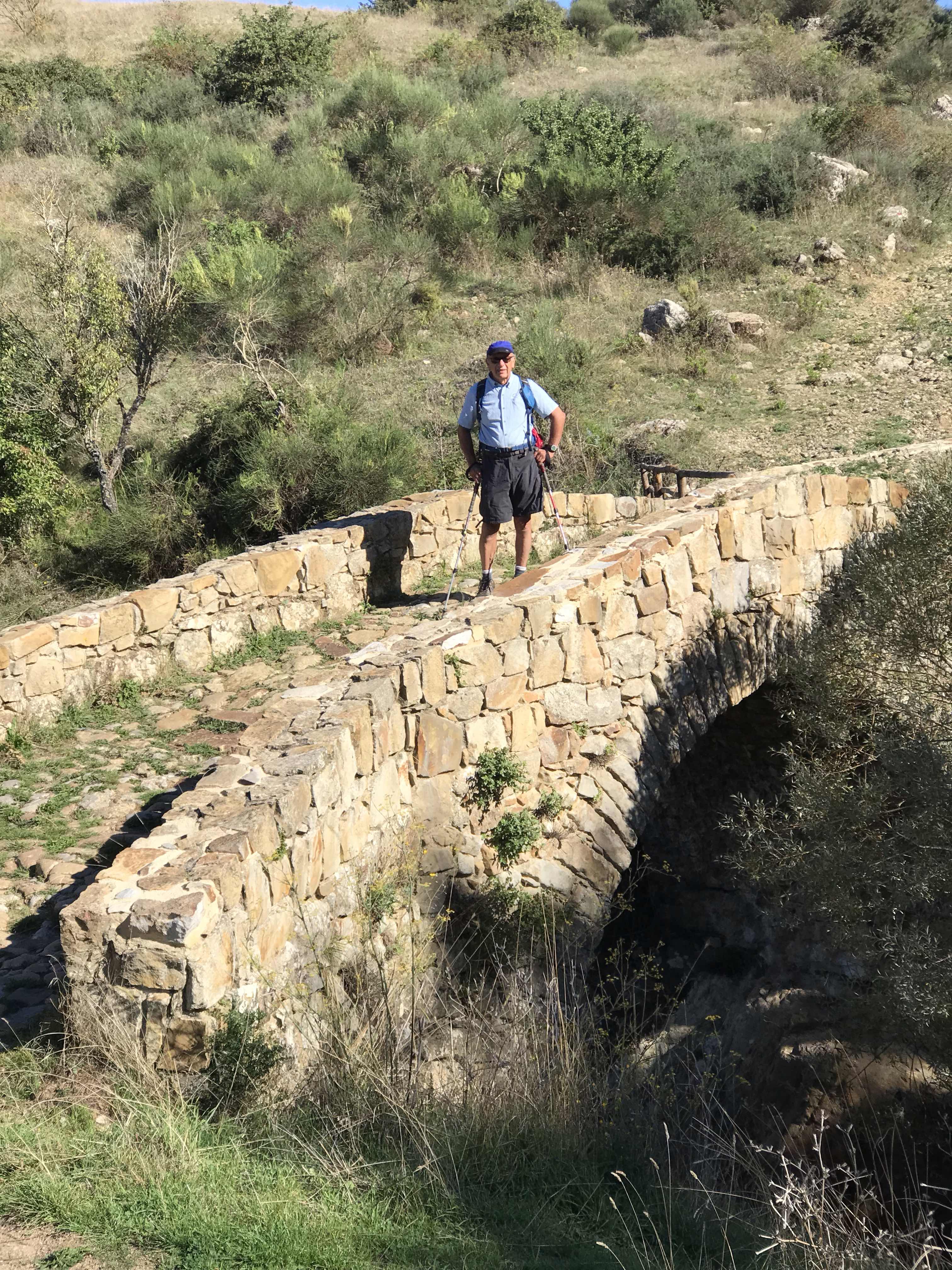 Dad on bridge