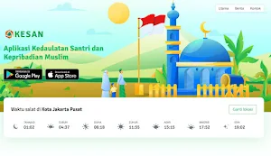 Aplikasi KESAN Pendamping Santri dan Kepribadian Muslim