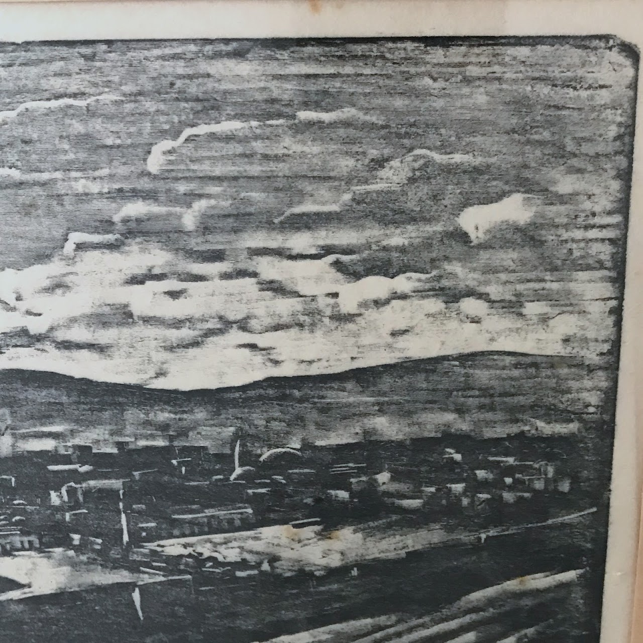 Jakob Steinhardt Signed Woodblock Print