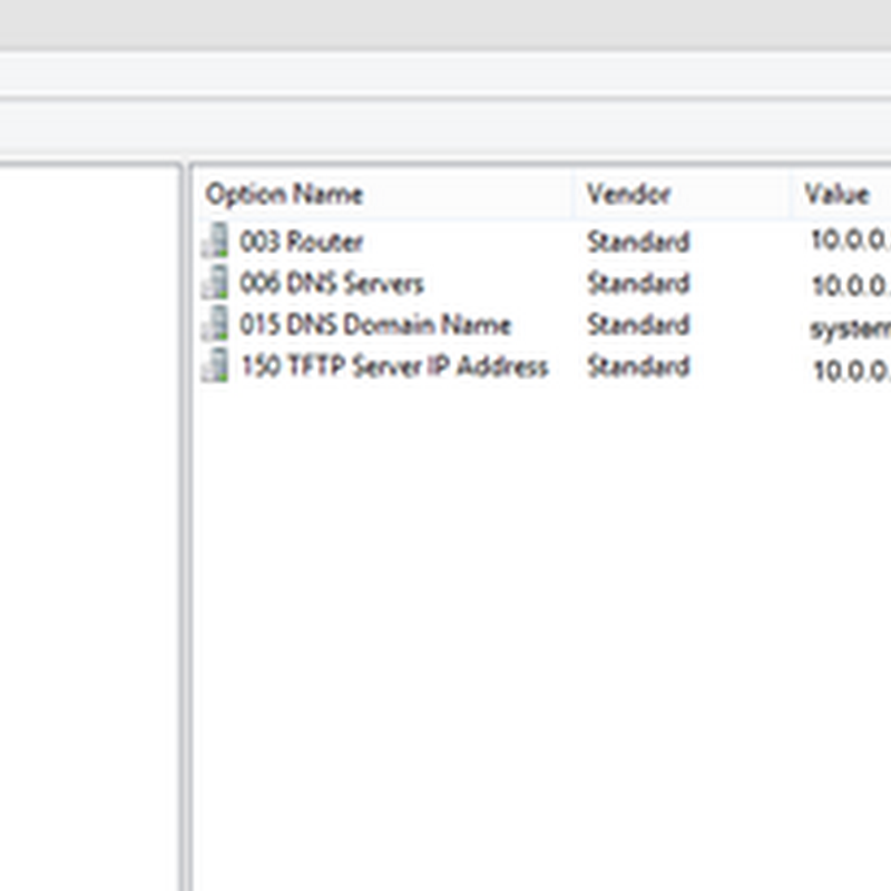 How to configure DHCP for PXE Booting on WDS or SCCM 2012/2016 successfully