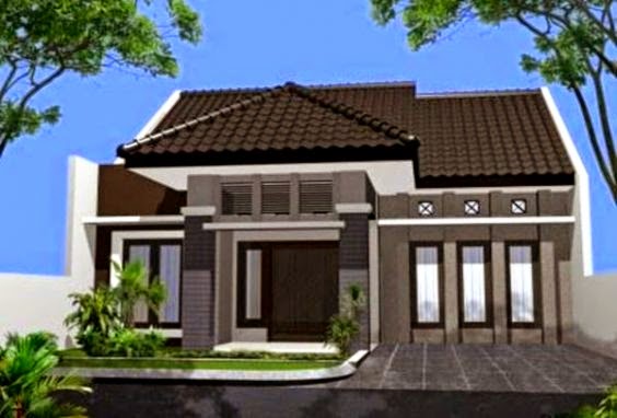 Gambar Rumah Contoh  Gallery Taman Minimalis