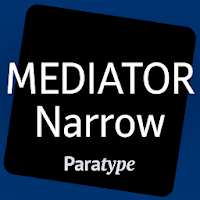 Mediator Latin and Cyrillic FlipFont