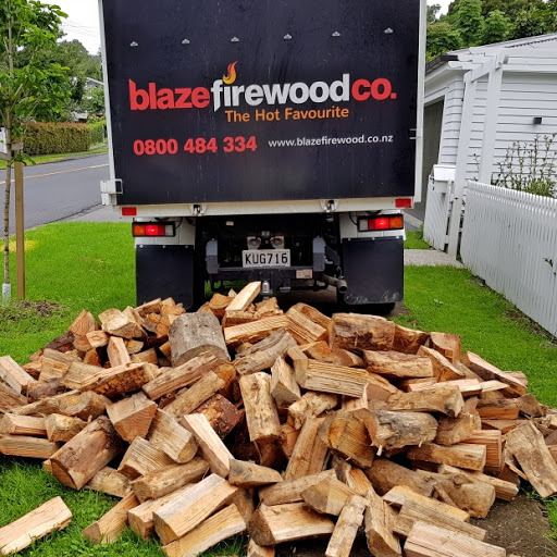 Blaze Firewood Co logo