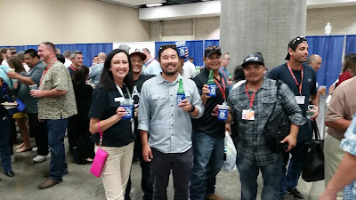 PWC attendees rockin' their Better Than Septic can coozies