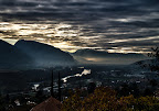 Grenoble from the north end of the Vercors