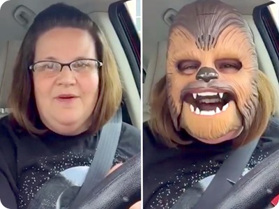 chewbacca mask