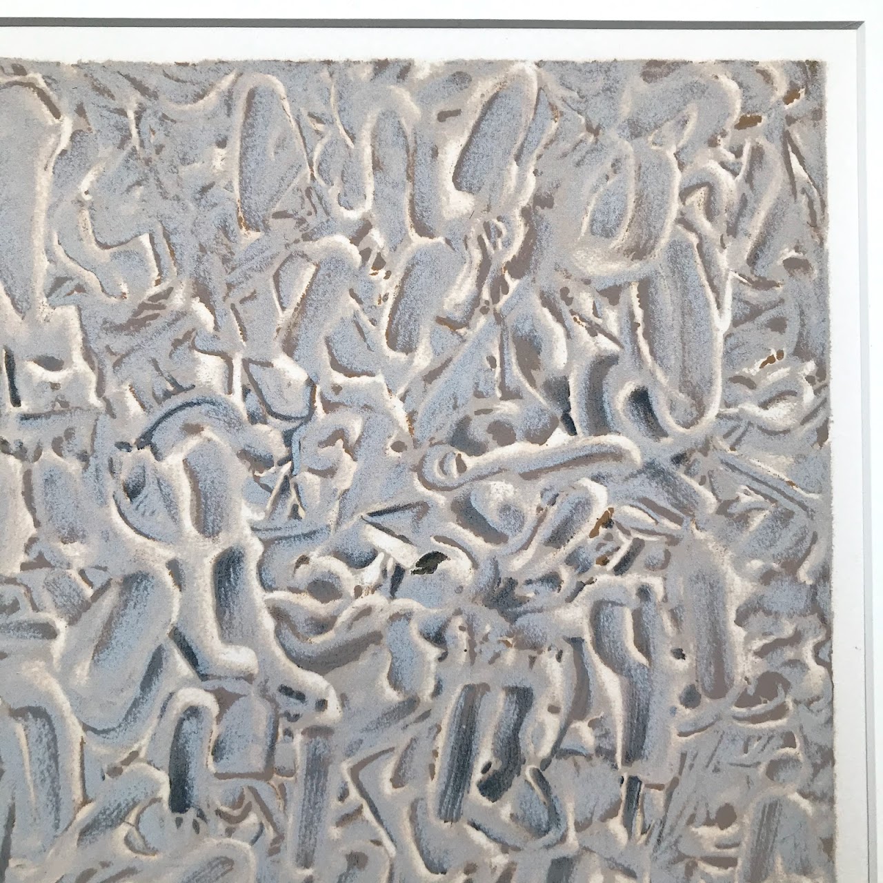 Signed Abstract Lithograph