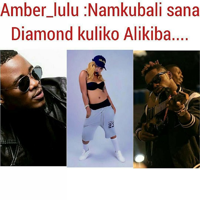 Ali Kiba si Lolote Kwa Diamond Platnumz..Amber Lulu Afunguka