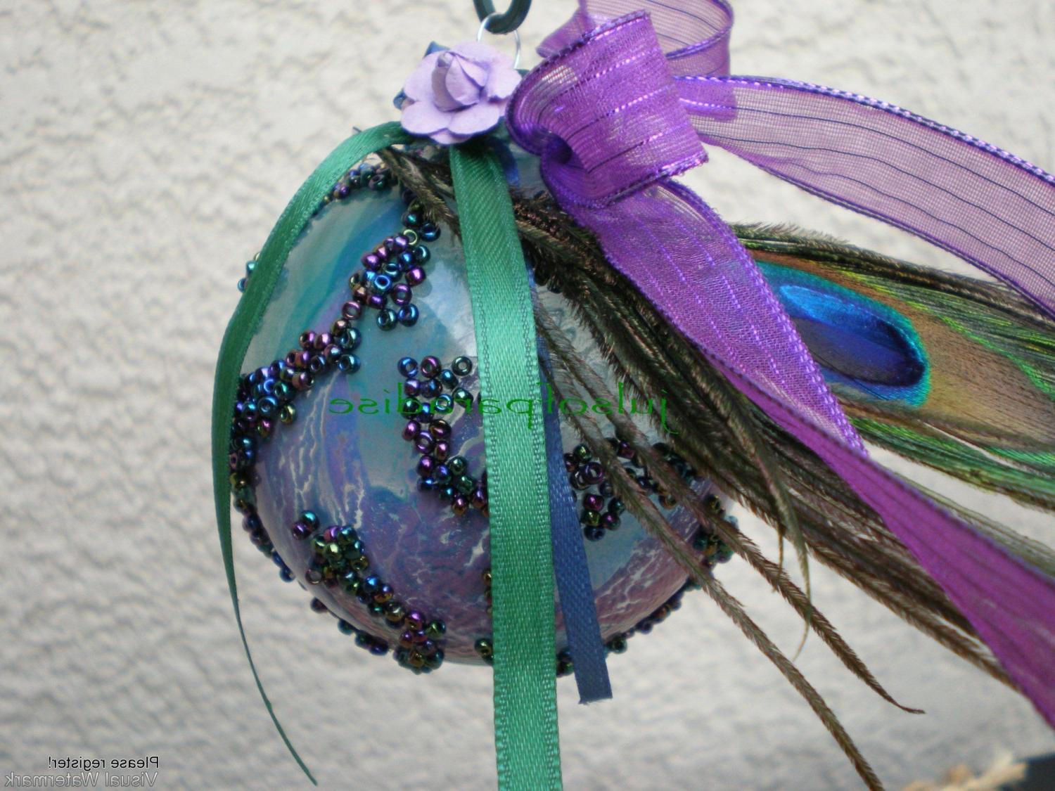 Peacock Ornament for Party,