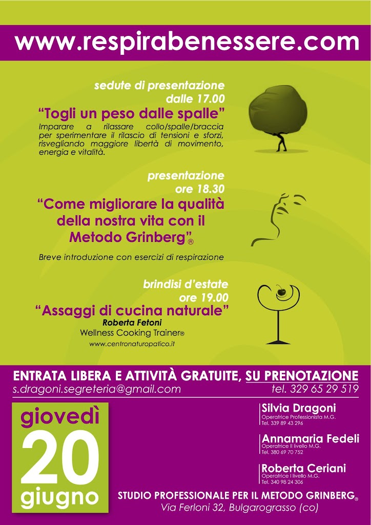 Aperitivo Bulgarograsso Metodo Grinberg