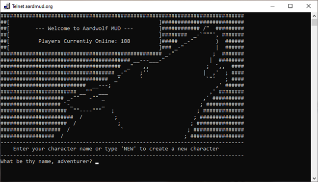 เกมบน Telnet