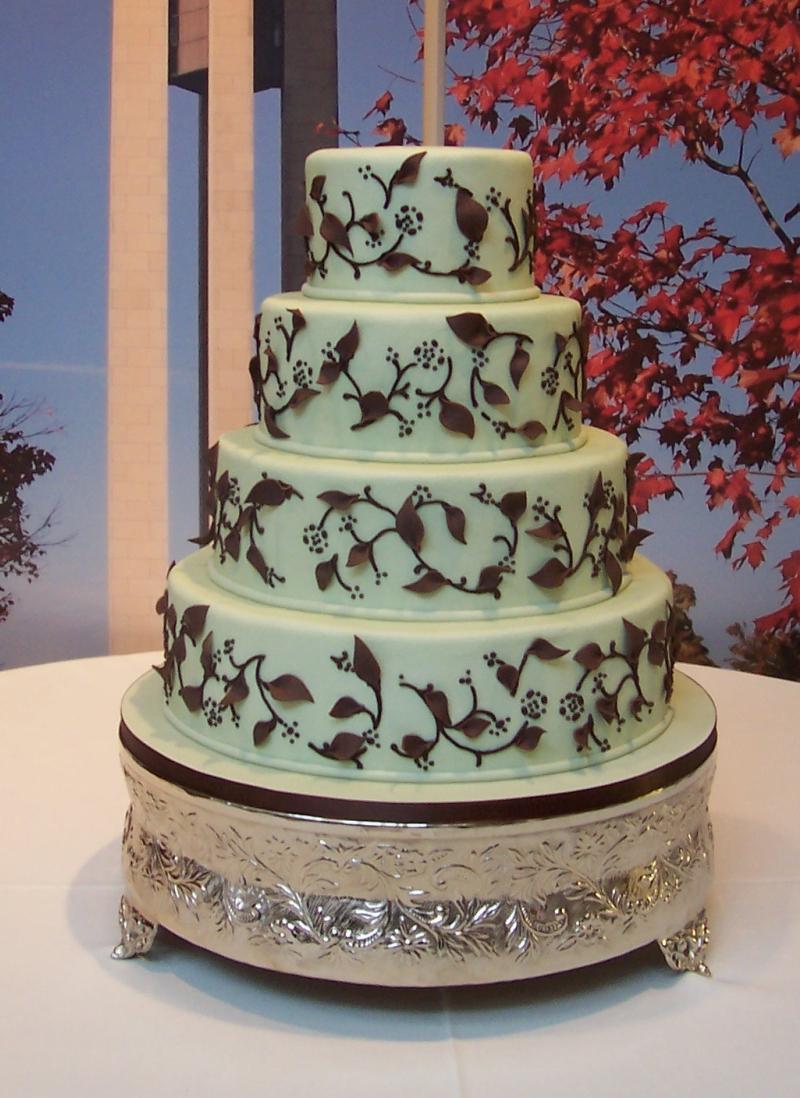 Fondant Wedding Cake Gallery