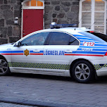 Icelandic Police in Reykjavik, Iceland 