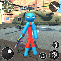 Spider Rope Hero Stickman Crime Gangster 2019