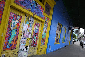 colorful painting on a building in New Orleans